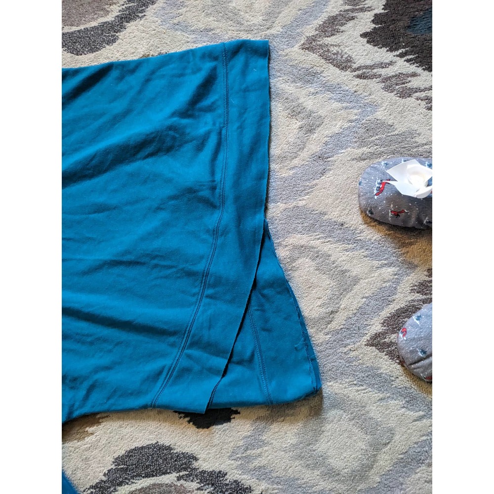 Disney boutique Mermaid Ariel sweatshirt hoodie sketch asymmetrical raw hem - Picture 6 of 8